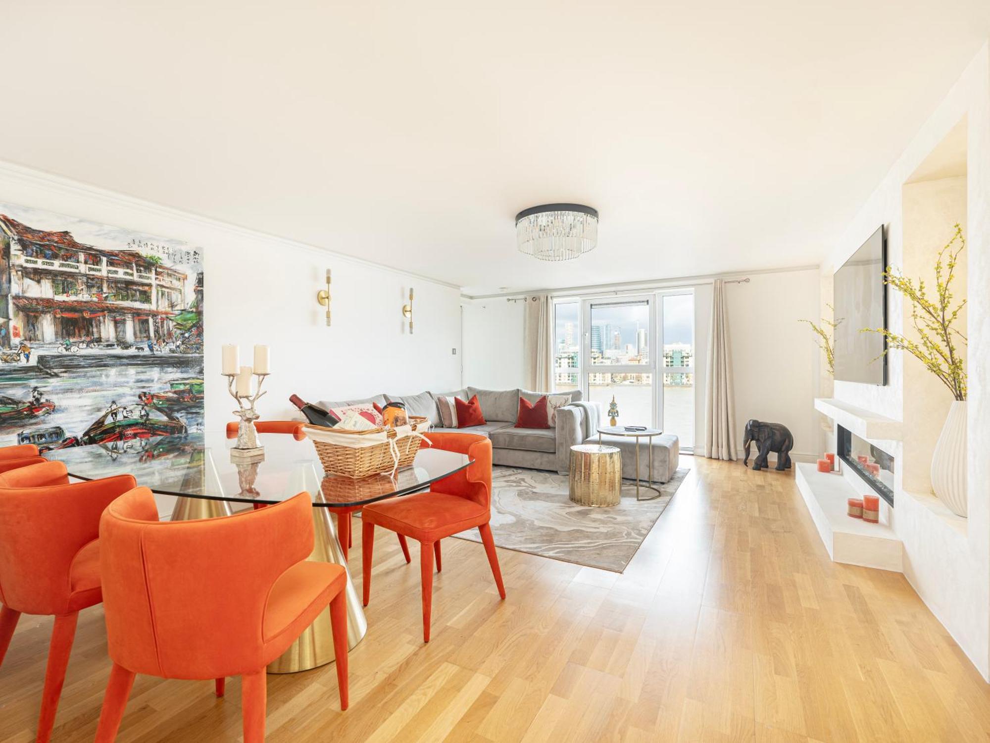 The View Greenwich - Luxury River Thames Apartment Londres Extérieur photo