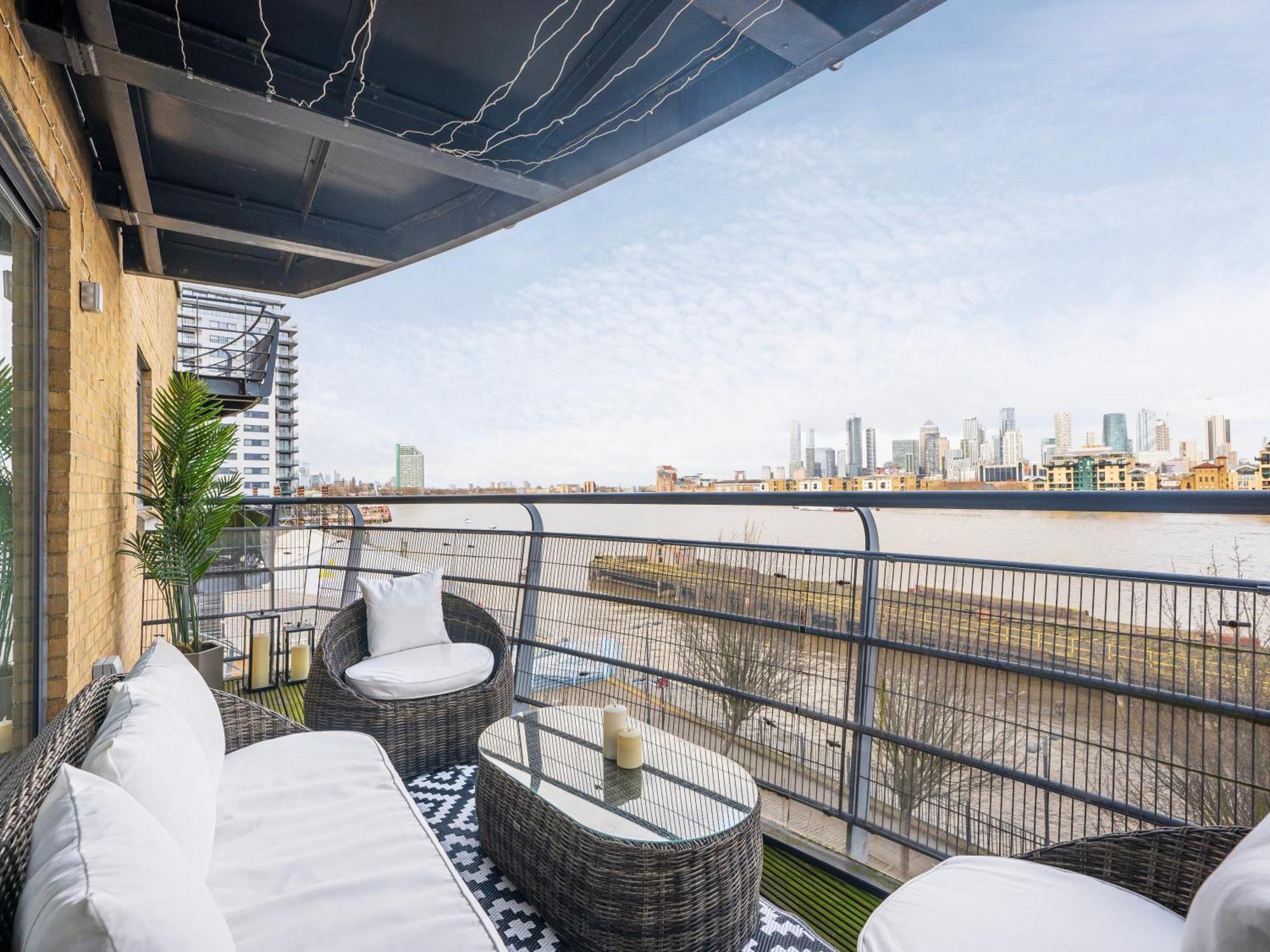The View Greenwich - Luxury River Thames Apartment Londres Extérieur photo