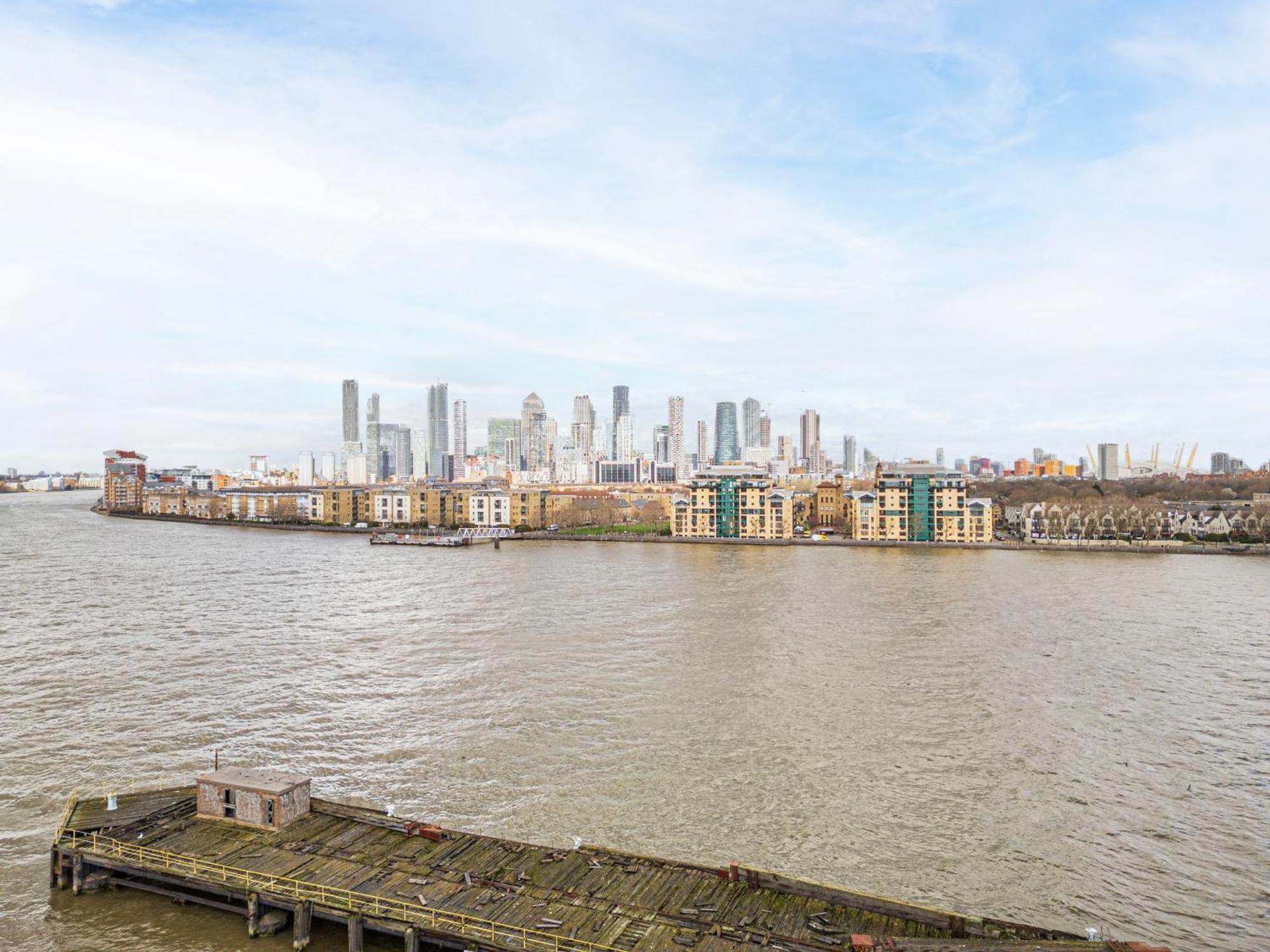The View Greenwich - Luxury River Thames Apartment Londres Extérieur photo