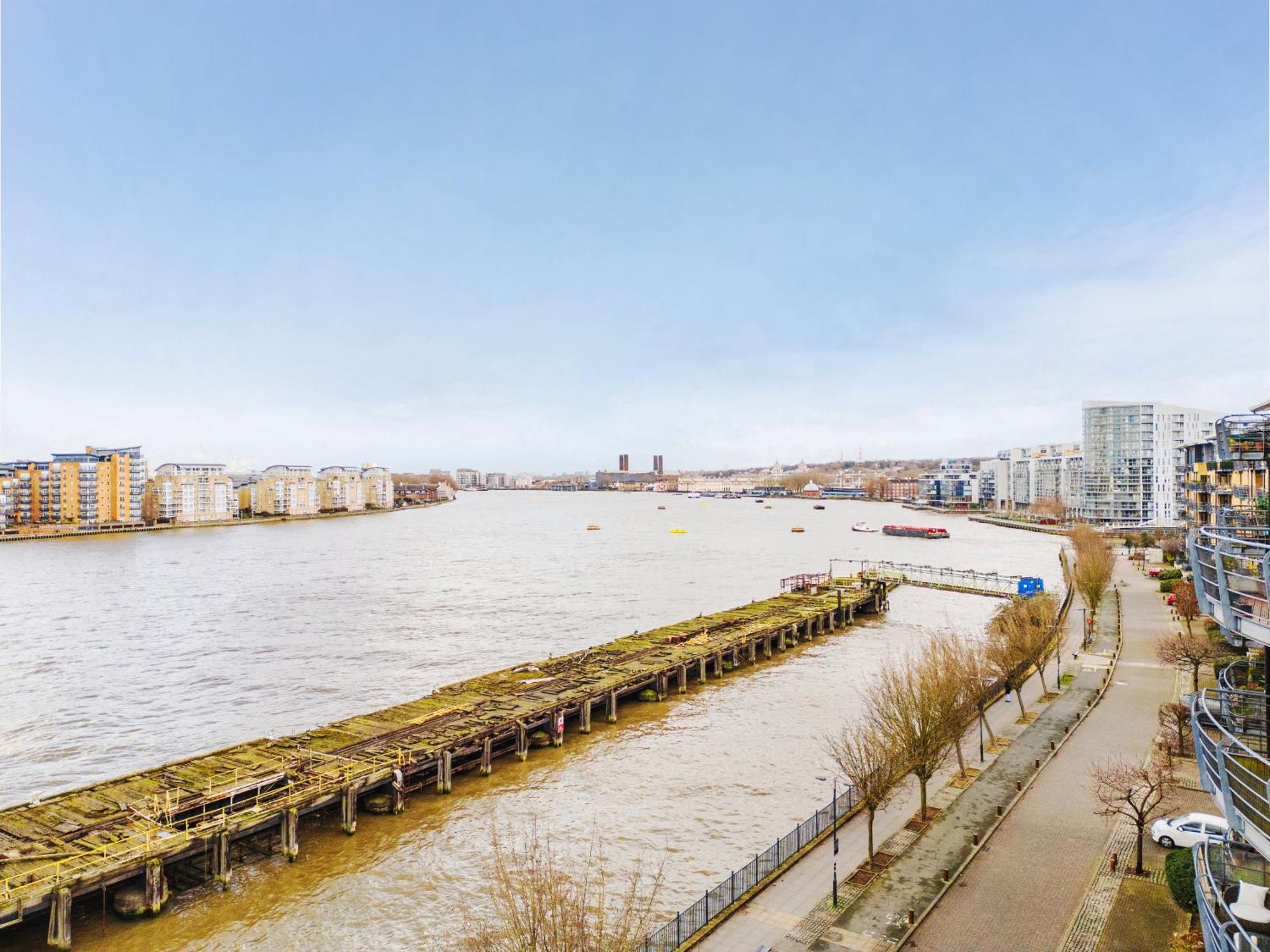 The View Greenwich - Luxury River Thames Apartment Londres Extérieur photo